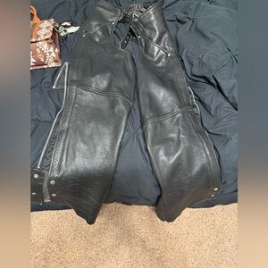 Leather gallery- chaps size medium